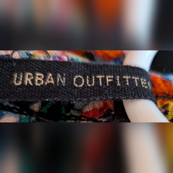 Urban Outfitters Multicolor Patterned Halter Jumpsuit - Small - Picture 2 of 5